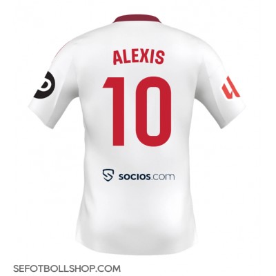 Billiga Sevilla Alexis Sanchez #10 Hemma fotbollskläder 2025-26 Kortärmad Billiga Sevilla Alexis Sanchez #10 Hemma fotbollskläder 2025-26 Kortärmad